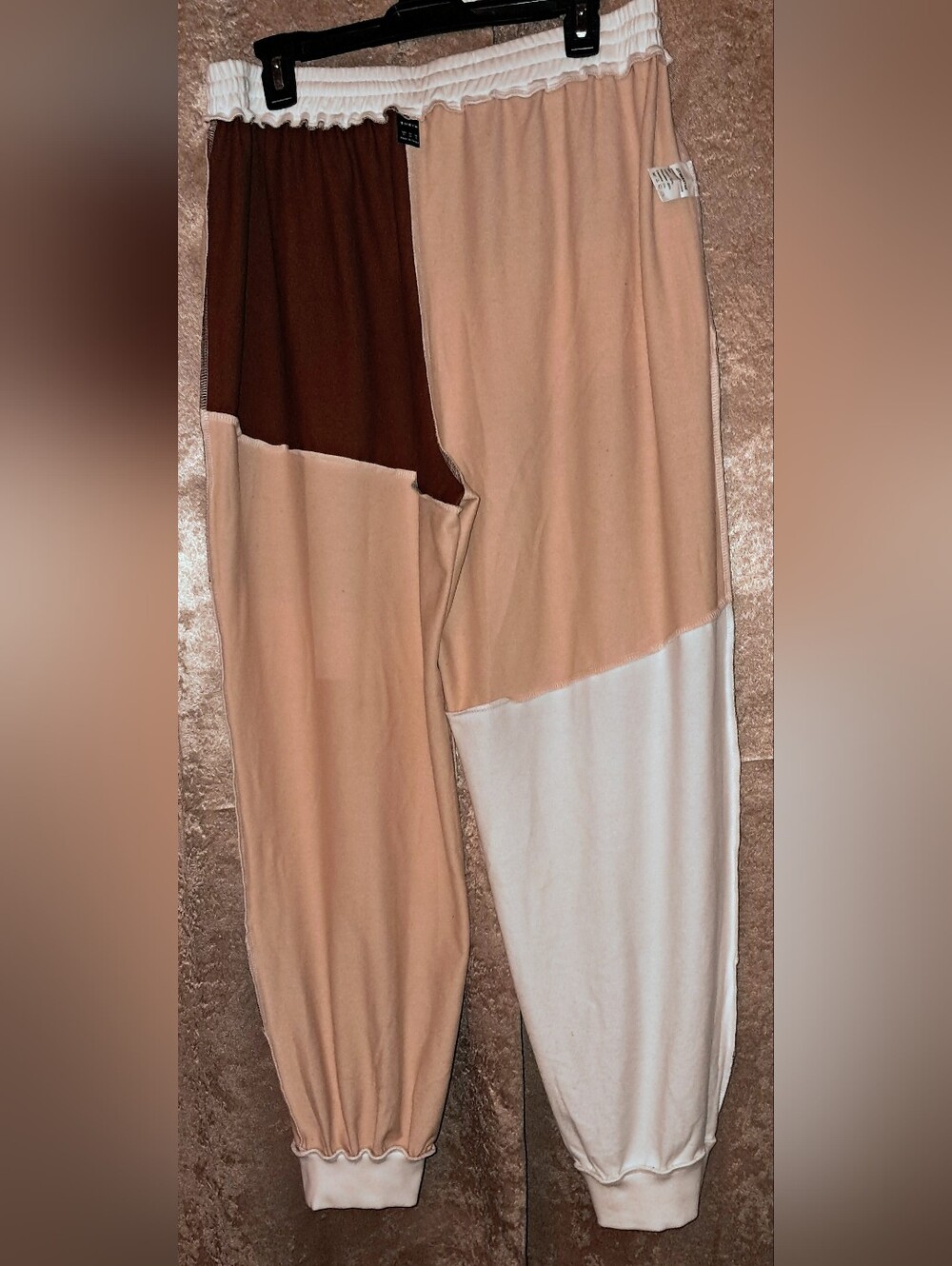 SHEIN COLOR BLOCK PANTS Sz XL - Picture 4 of 12